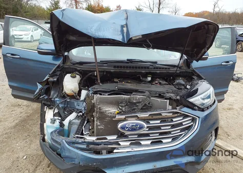 2019 Ford Edge Titanium from USA, damaged, VIN 2FMPK4K90KBB54832